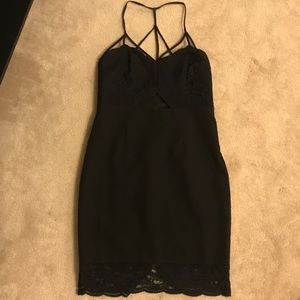 Fitted Black Express Dress